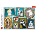 Trefl Jigsaw Puzzle Happy Dogs 1000pcs 12+