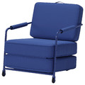 BRÄNNBOLL Gaming lounge chair, Knisa bright blue