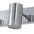 GoodHome Wall Lamp Tellot 3 x GU10 IP44, chrome