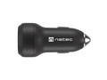 Natec Car Charger 1x USB 1x USB-C QC 3.0