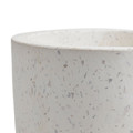 Plant Pot GoodHome Terrazzo 17 cm, white