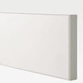 STENSUND Drawer front, white, 40x10 cm