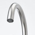 GLYPEN Mixer tap, stainless steel effect