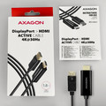 AXAGON Cable DisplayPort to HDMI 4K/30Hz, RVD-HI14C2 1.8m