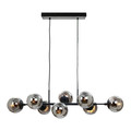 Italux Pendant Lamp Molite 8 x E14, black