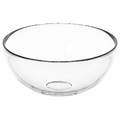 BLANDA Serving bowl, clear glass, 12 cm