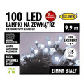 Christmas Lights 100 LED Bulinex 9.9 m, outdoor, white