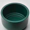 HEDERVÄRD Tealight holder, dark turquoise, 3 cm