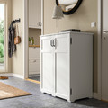 GREÅKER Cabinet with drawers, white, 84x101 cm