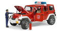 Bruder Jeep Wrangler Fire Department 4+