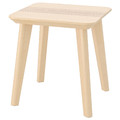 LISABO Side table, ash veneer, 45x45 cm