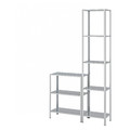 HYLLIS Shelving unit in/outdoor, 100x27x74-183 cm