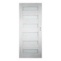 Internal Door Trame 90, left, silver oak