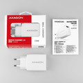 AXAGON Wall Charger EU Plug ACU-QC19W, 19W, QC, white