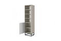 Shelving Unit Asha 50cm, cashmere/black