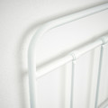 STJÄRNÖ Bed frame, white/Lönset, Standard Single