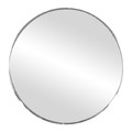 Mirror Round Sepio 60 cm, glossy inox