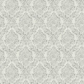 GoodHome Vinyl Wallpaper on Fleece Kamie, white/silver