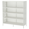 BEKANT Shelf unit, white, 121x134 cm