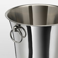 SOLDRÄNKT Wine cooler, stainless steel, 20 cm