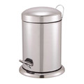 GoodHome Bathroom Waste Bin Korana 5l, chrome