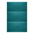 Upholstered Wall Panel Rectangle Stegu Mollis 60x30cm, turquoise