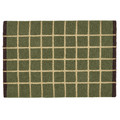 POSTKONTOR Door mat, indoor, green, 40x60 cm