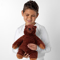 DJUNGELSKOG Soft toy, brown bear, 28 cm