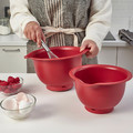 VISPAD Mixing bowl, set of 2, red