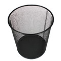 Wastepaper Basket 15 l, silver