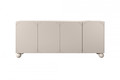 Cabinet Sonatia II 200 cm, with internal drawers, cashmere