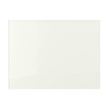 FÄRVIK 4 panels for sliding door frame, white glass, 75x236 cm