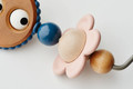 BABYBJÖRN - Wooden Toy for Bouncer BALANCE SOFT Googly eyes Pastels