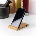 BERGENES Holder for mobile phone/tablet, bamboo