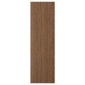 TISTORP Door, brown walnut effect, 60x200 cm