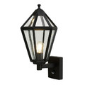 GoodHome Garden Outdoor Wall Lamp Radley E27 IP44, black