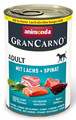 Animonda GranCarno Adult Beef, Salmon & Spinach Wet Dog Food 400g