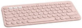 Logitech Light Portable Wireless Keyboard for Mac K380, pink