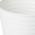 Plant Pot GoodHome 12 cm, steel, white