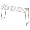 VÄLVÅRDAD Dish drying shelf, stainless steel, 13x32 cm