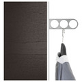 KOMPLEMENT Valet hanger, dark gray, 17x5 cm