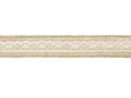 Jute Ribbon with Lace 50mm/5m