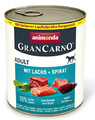 Animonda GranCarno Adult Beef, Salmon & Spinach Wet Dog Food 800g