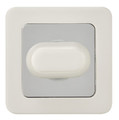 Metalbud Door Escutcheon, satin silver