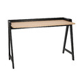 Desk Malmo, natural, black