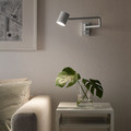 NYMÅNE Wall lamp w swing arm, wired-in