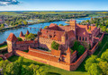 Castorland Jigsaw Puzzle View of the Malbork Castle, Poland 500pcs 9+