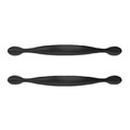 Furniture Handle Chervil 158 mm, black