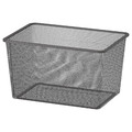 TROFAST Mesh storage box, dark grey, 42x30x23 cm