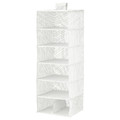 STUK Storage with 7 compartments, white/grey